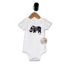 Save The Chubby Unicorn Organic Cotton Onesie