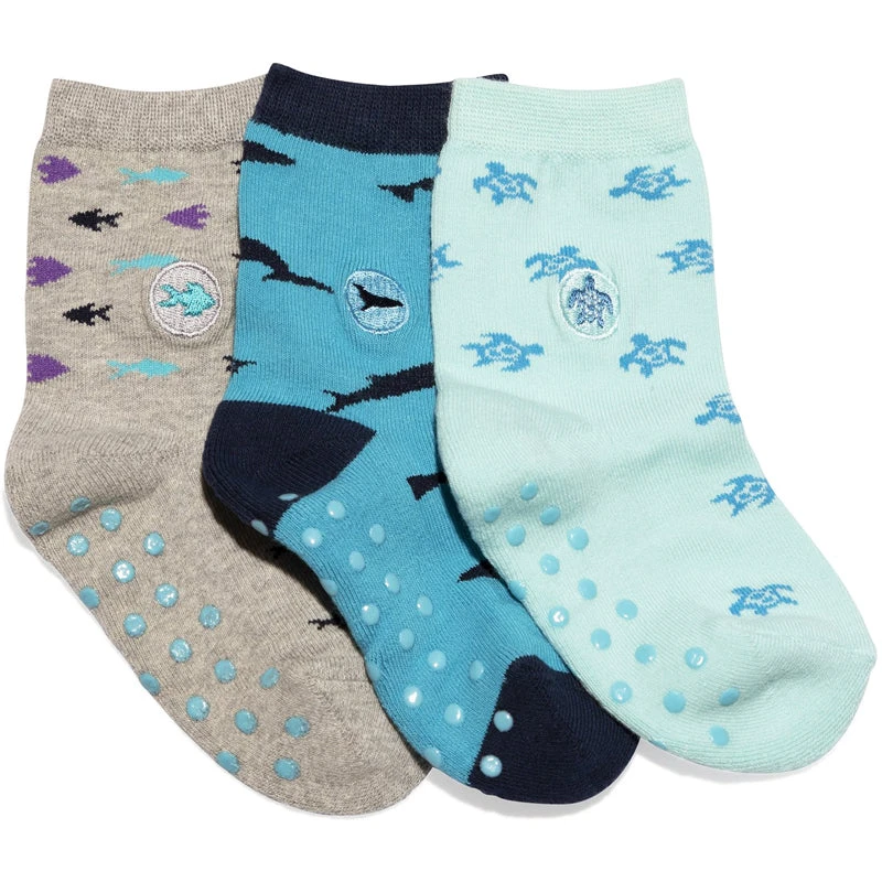 Kids Socks That Protect Oceans Gift Box 3pk - Image 6