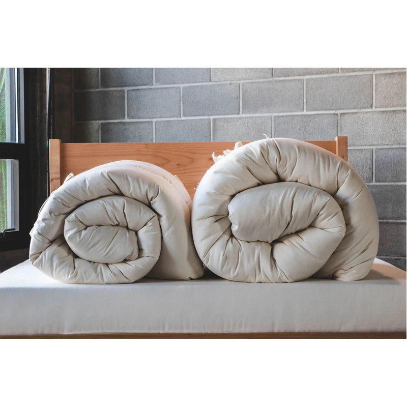 Quilted Wool Mattress Topper - Image 2