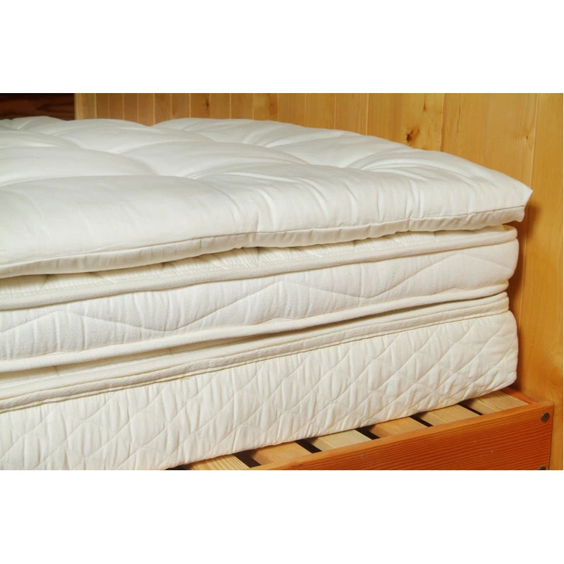 Quilted Wool Mattress Topper - Image 6