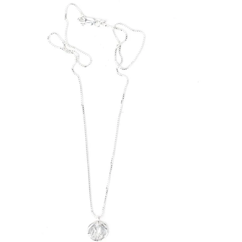 Silver Cache Necklace