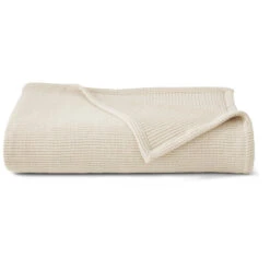 Sea Pines Organic Cotton Throw Blanket