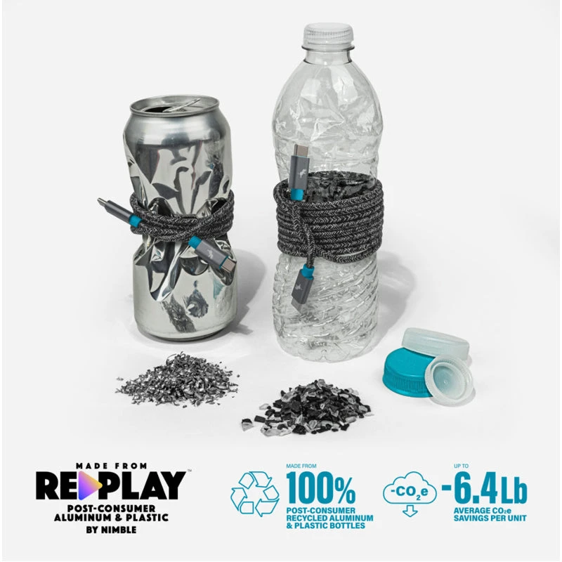 PowerKnit USB-C To Lightning Charging Cable - Image 2