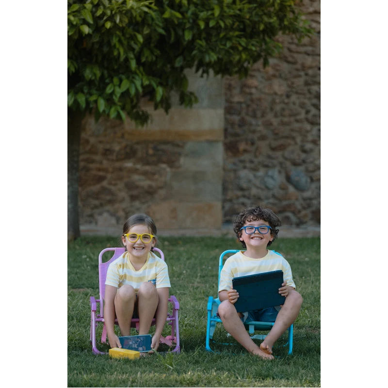 Delfin Recycled Kids Blue Light Glasses - Image 5