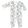 Desert Moonrise Long Sleeve Baby Footie