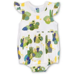 Joshua Tree Flutter Sleeve Baby Romper