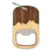 Handcrafted Wooden Key Chain Bottle Opener