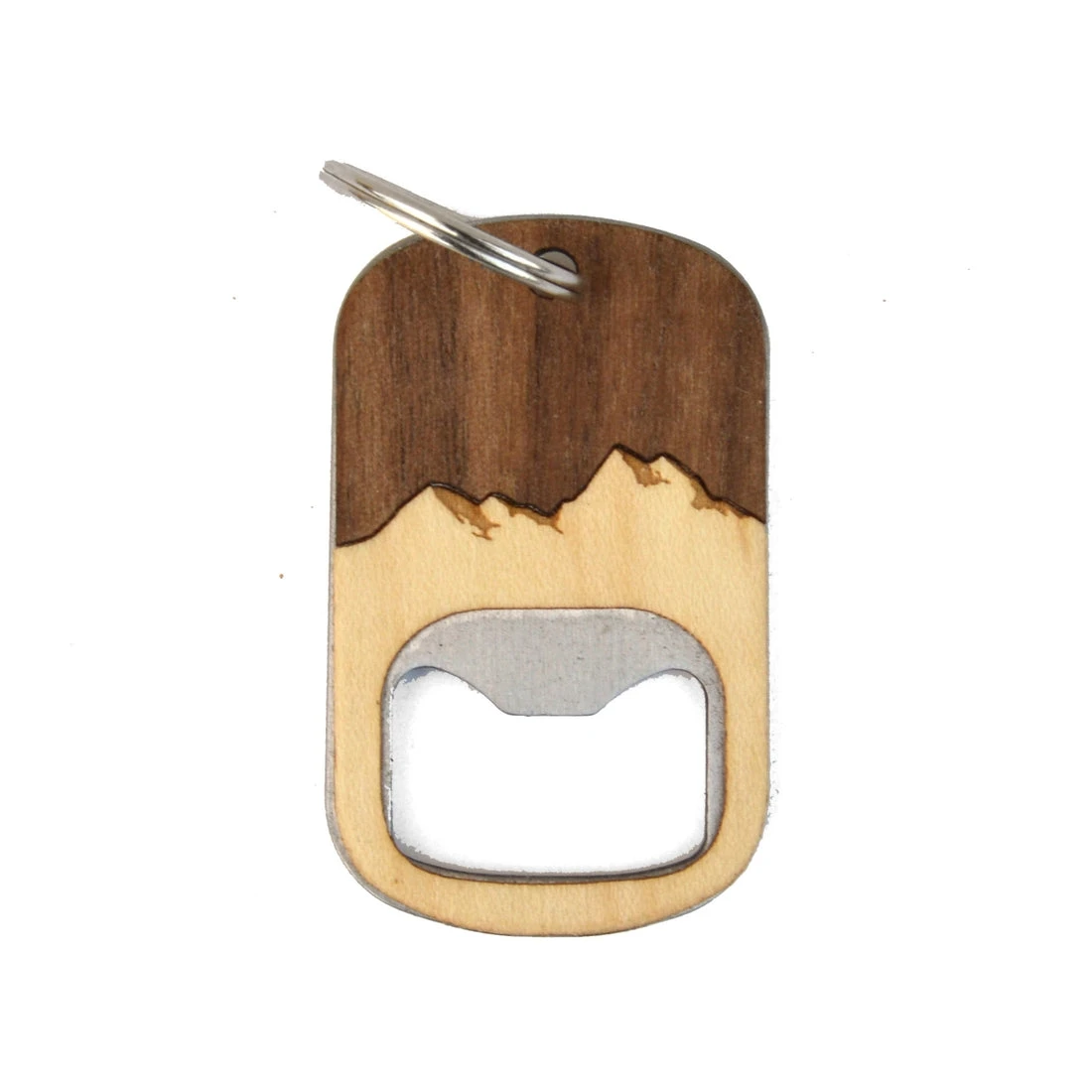 Handcrafted Wooden Key Chain Bottle Opener - Image 3