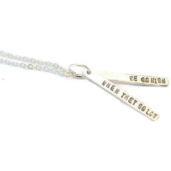 Michelle Obama Quote Necklace
