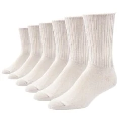 Classic Crew Socks - 6pk
