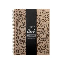 Recycled Paper Energy Sketchbook