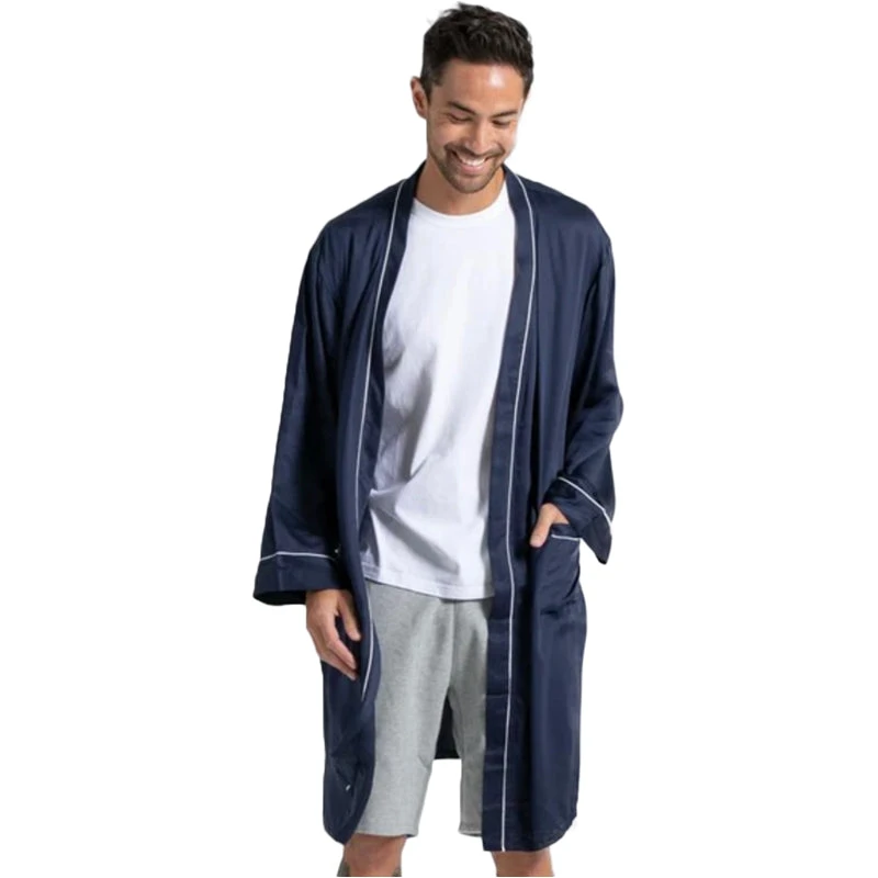 Men's Bamboo Sateen Robe