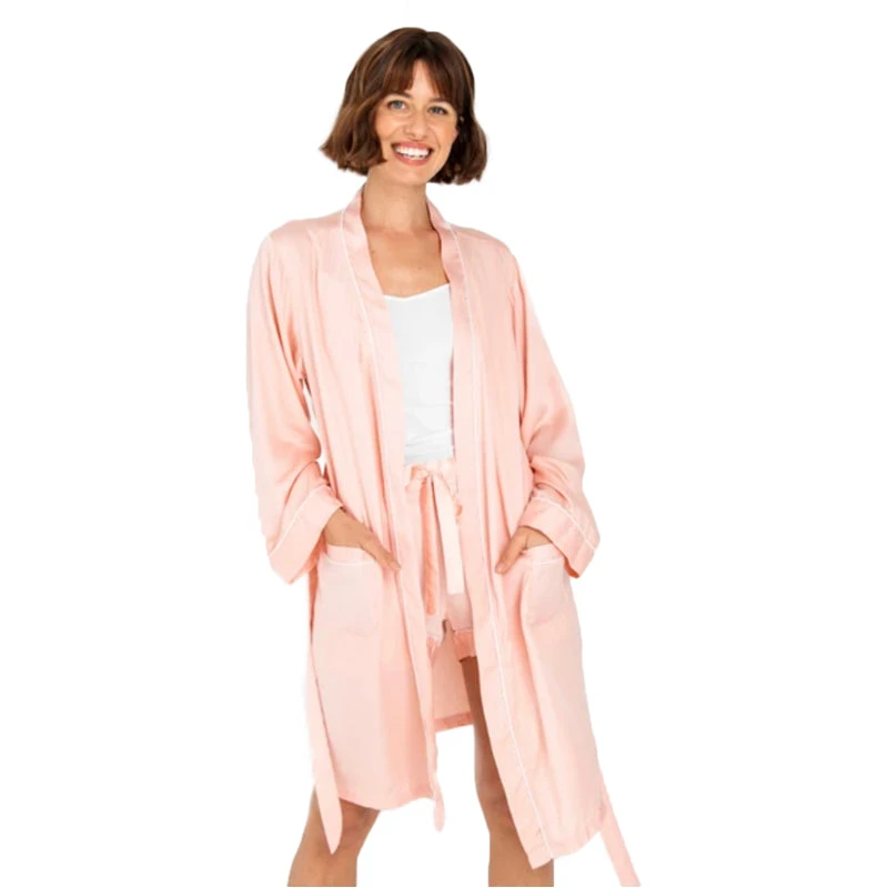 Women's Bamboo Sateen Robe - Image 6