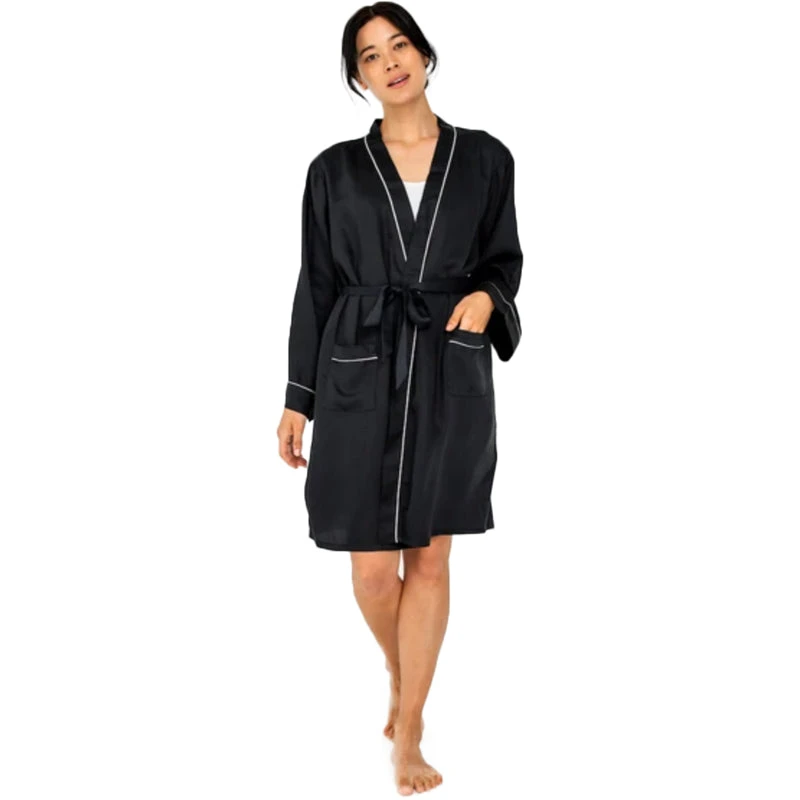 Women's Bamboo Sateen Robe - Image 9