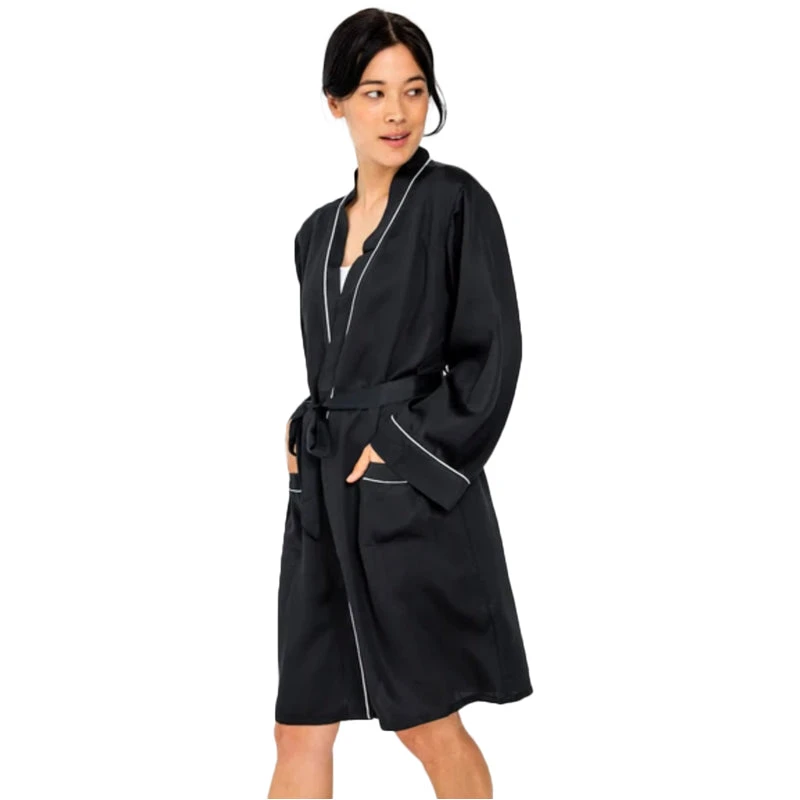 Women's Bamboo Sateen Robe - Image 3