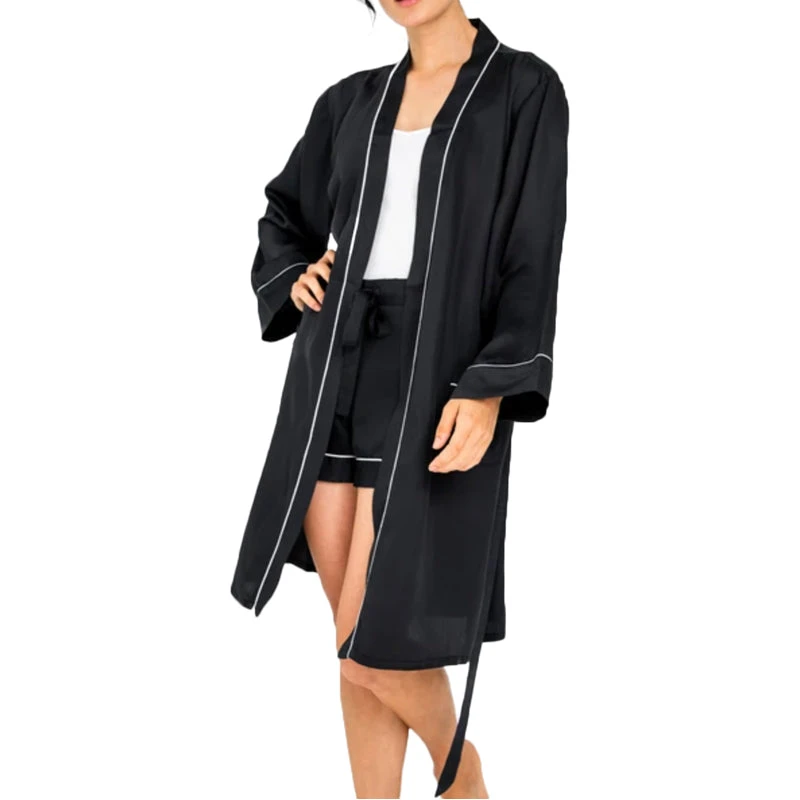 Women's Bamboo Sateen Robe - Image 2