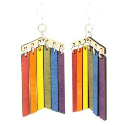 Pride Wooden Earrings