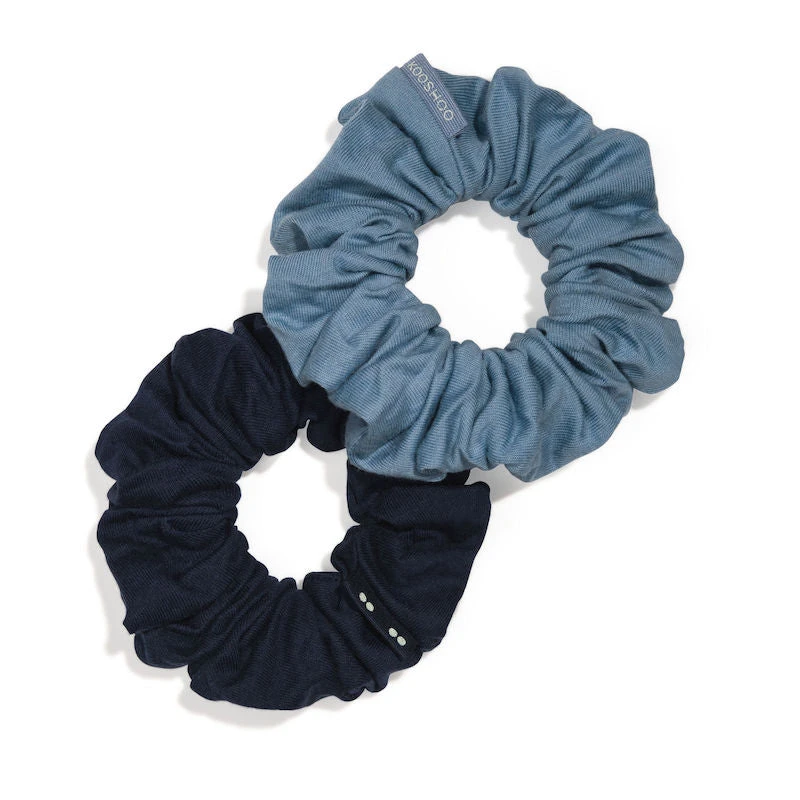 Evening Sky Organic Hair Scrunchies