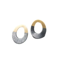 Oblong Form Earrings
