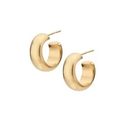 Mini Bold Hoop Earrings