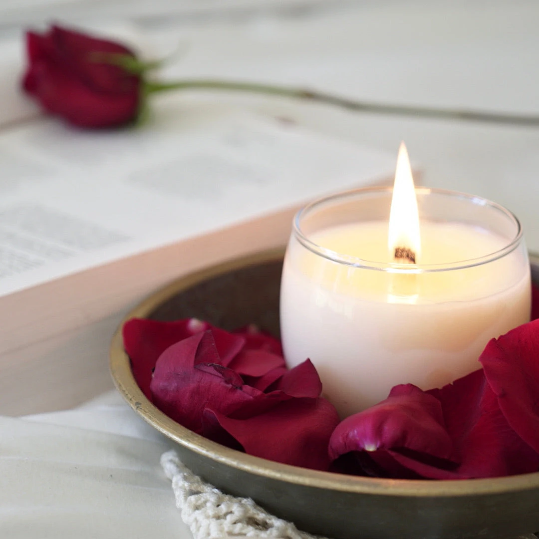 Biscotti (Vanilla, Nutmeg, Cinnamon) Organic Candle - Image 4