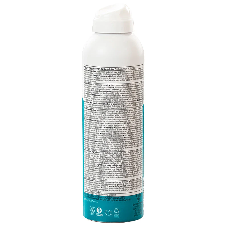 Sport Natural Sunscreen Spray - SPF 30 - Image 3