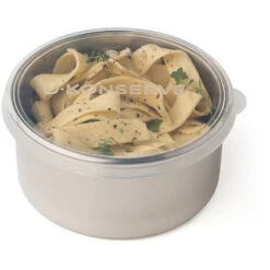 Stainless Steel Round Large To Go Container - 16oz