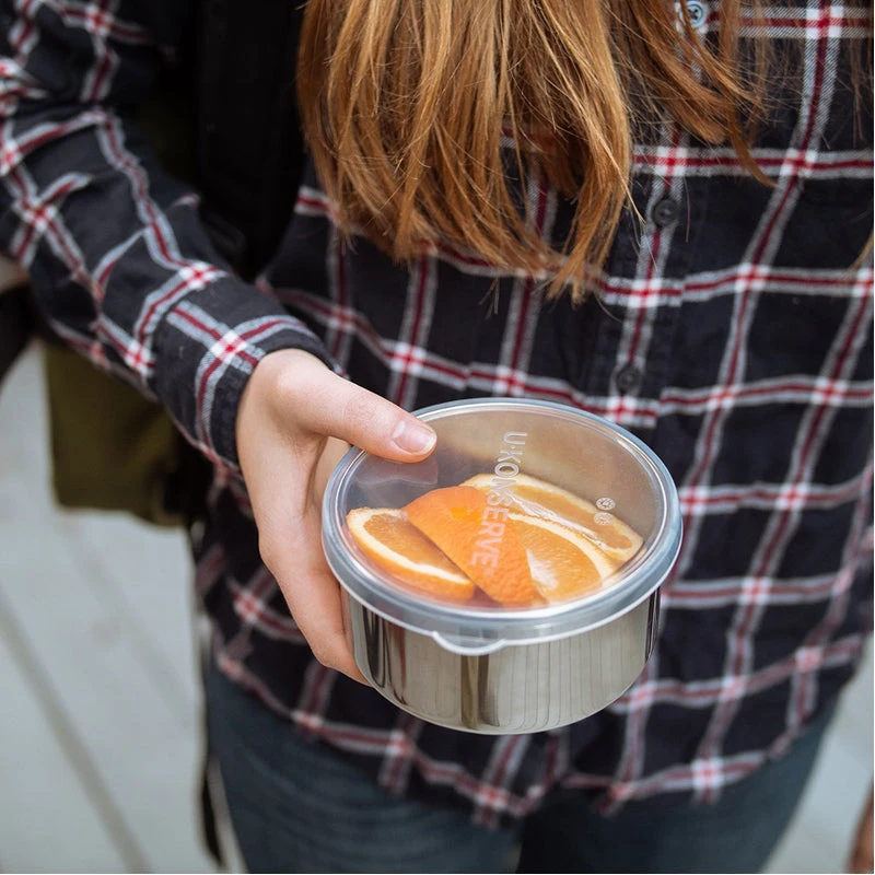 Stainless Steel Round Large To Go Container - 16oz - Image 4