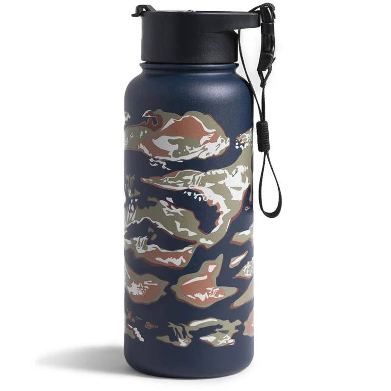 United By Blue Lakeside Camo Stainless Steel Bottle 32oz