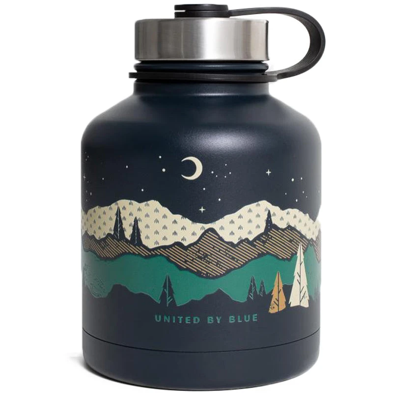 United By Blue Mountains Are Calling - 32oz Stainless Steel Insulated Growler