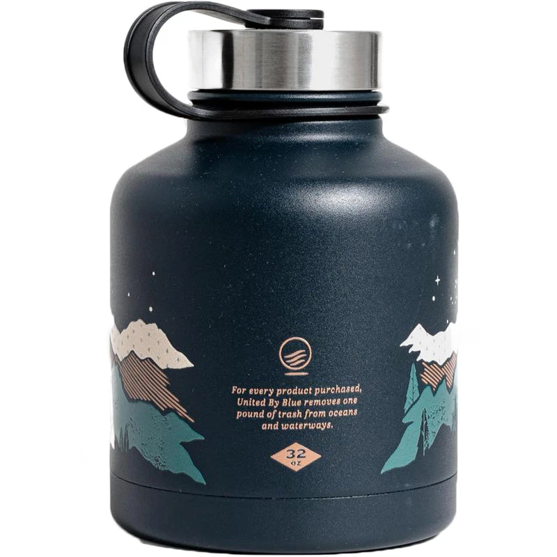 United By Blue Mountains Are Calling - 32oz Stainless Steel Insulated Growler - Image 2