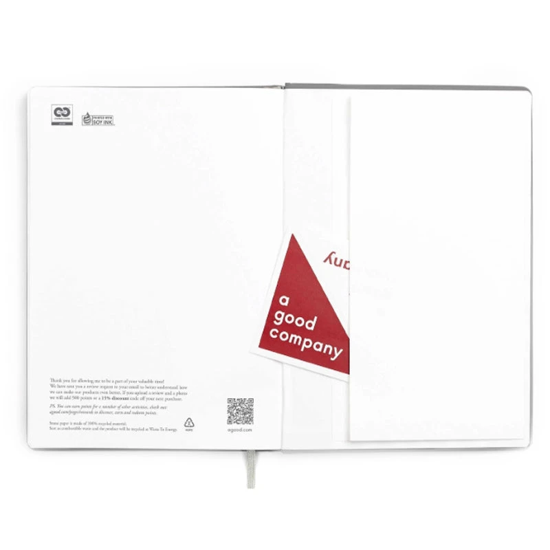 Blank Stone Paper Notebook - Image 3