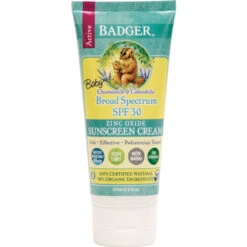 BADGER Organic Baby Sunscreen - SPF 30 2.9oz