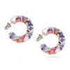 Wildflower Goody Hoop Earrings