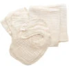 Organic Cotton Baby Cleanup Set
