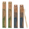 Family Bamboo Toothbrush Set - 4pk