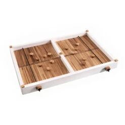 Recycled Bamboo Chopsticks Finger Hockey Game And Serving Board