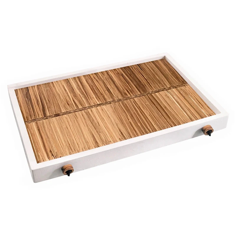 Recycled Bamboo Chopsticks Finger Hockey Game And Serving Board - Image 2