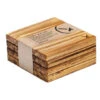 Recycled Bamboo Chopsticks Coaster Set (4pk)