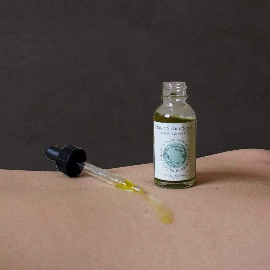 Matcha Serum For Face & Hair - Vegan, Organic, Sensitive Skin, 2 Oz. - Image 3