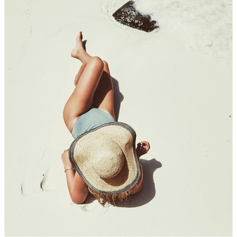 Lake May Wide Brimmed Raffia Sun Hat - Image 2