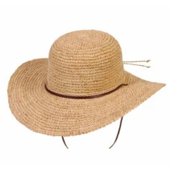 Tuscany Wide Brimmed Raffia Sun Hat