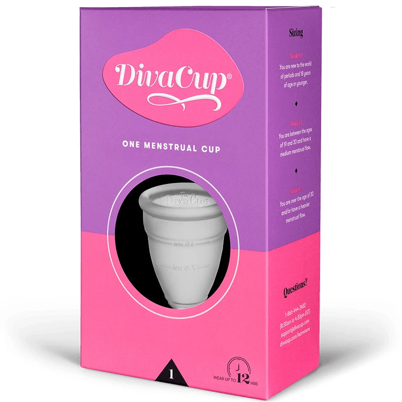 Silicone DivaCup Menstrual Cup - Image 6