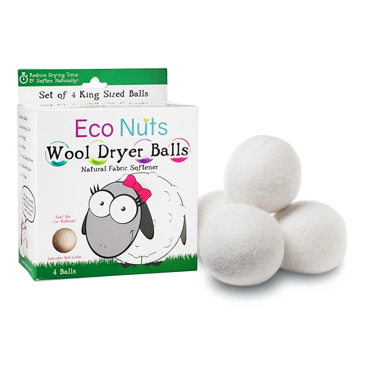 Wool Dryer Balls - 4pk