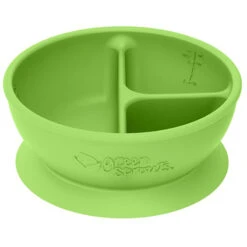 Green Sprouts Silicone Learning Baby Bowl