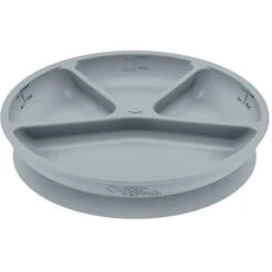 Green Sprouts Silicone Learning Baby Plate