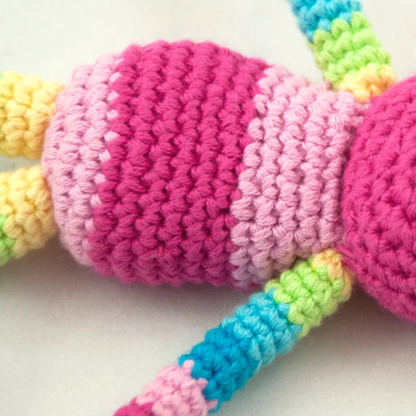 Green Sprouts Animal Friend Organic Baby Rattle - Image 4