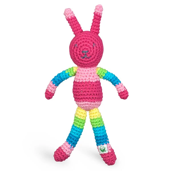 Green Sprouts Animal Friend Organic Baby Rattle - Image 8