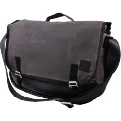 Jefferson Waxed Canvas Messenger Bag