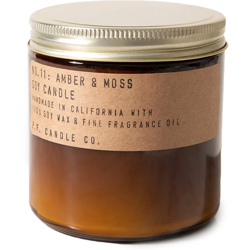 Amber + Moss Soy Candle - Image 5